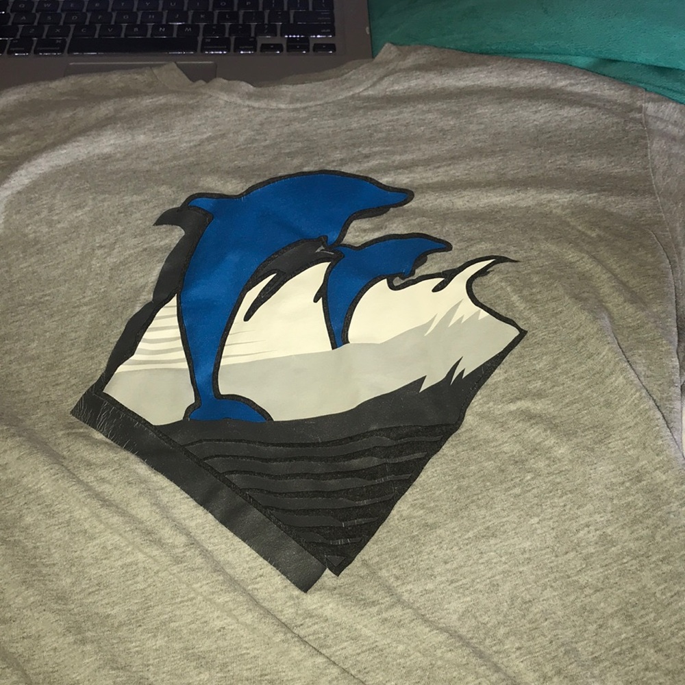 Pink dolphin shirt